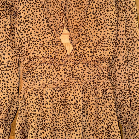 Cheetah Print Dress - Picture 3 of 7